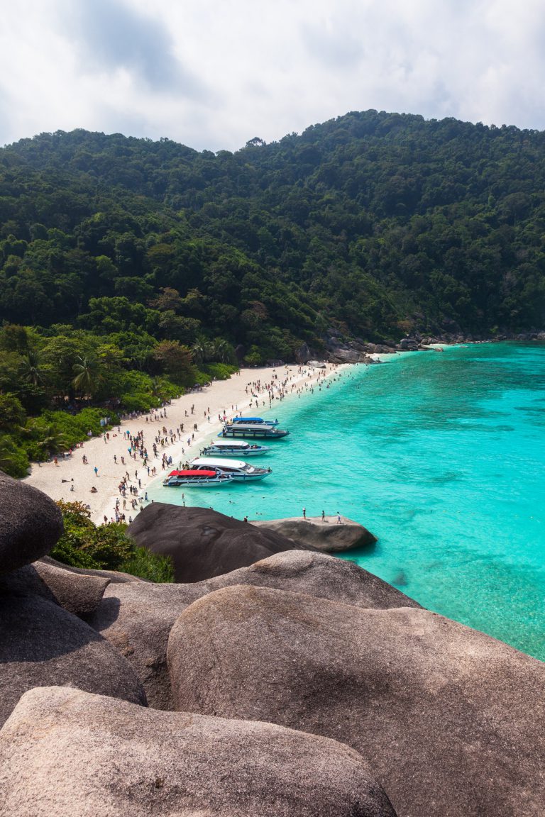 Similan island beach near Phuket in Thailand